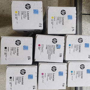 hp 정품 토너 cf363xc cf362xc cf361xc cf360xc 검정 파랑 노랑 빨강 m552 m553