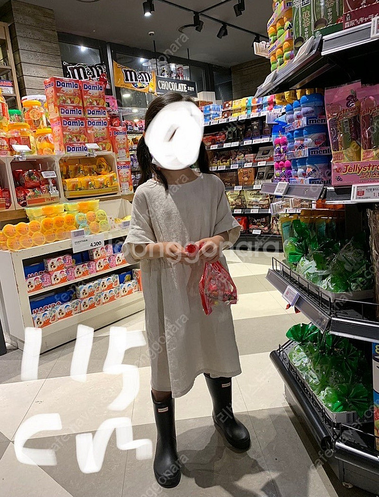 피에스미니마켓 보보제이 오트밀 미니포인트 원피스--7