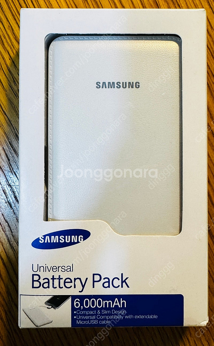 삼성 보조배터리 6000mAh (단순개봉), 마이크로5...--0