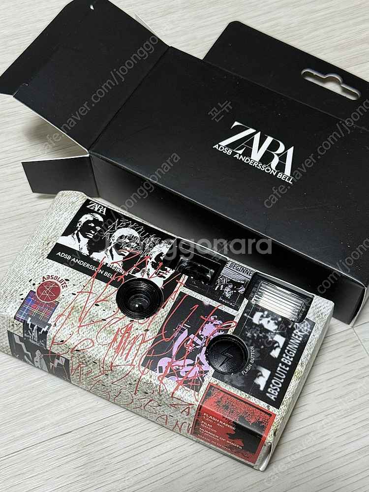 ZARA x ADSB 자라 앤더슨벨 일회용카메라 필름 ...--0
