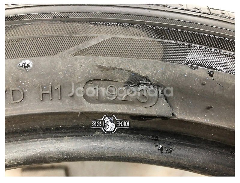 중고타이어 한국타이어 키너지EX 235/45R18 쏘나...--7