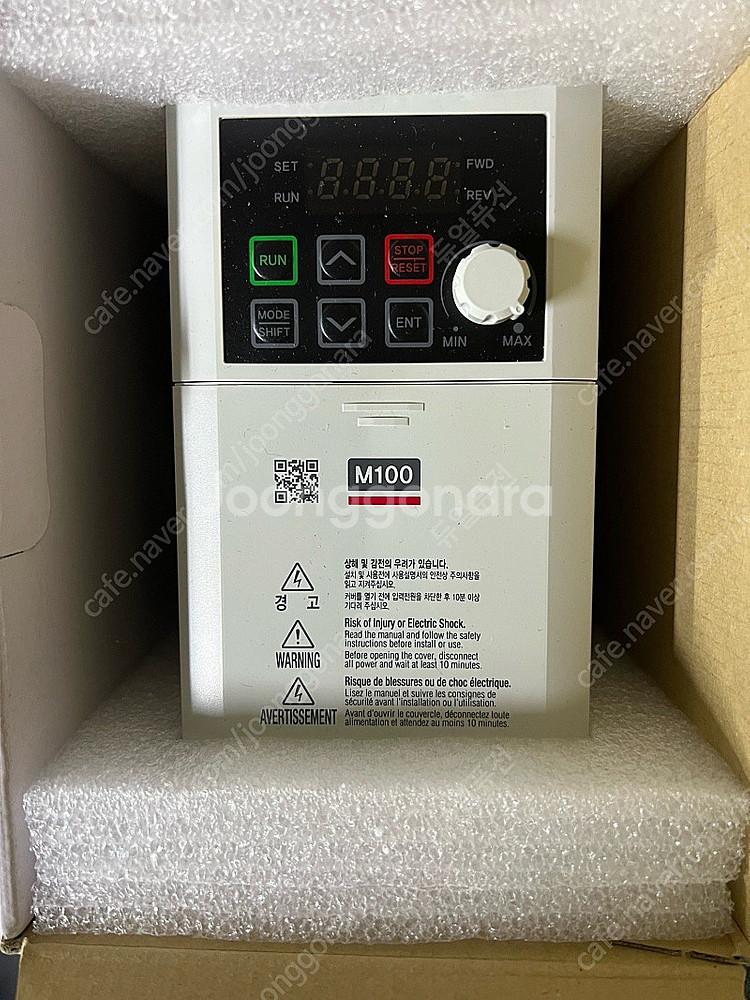 LS 0.5마력 인버터 판매합니다.M100(LSLV00...--0