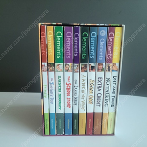 정품) 영어원서 Andrew Clements 10권 박스 세트