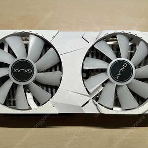 갤럭시 RTX2070 SUPER 화이트