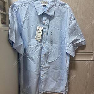 탑텐 topten 포플린 오버핏 반팔 셔츠