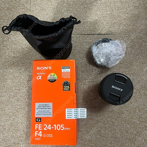 소니 sony 24105g 24-105g oss 팝니다 보증남아있음