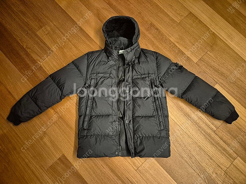 [S]스톤아일랜드 20FW 크링클랩스 패딩 다크그레이 ...--3