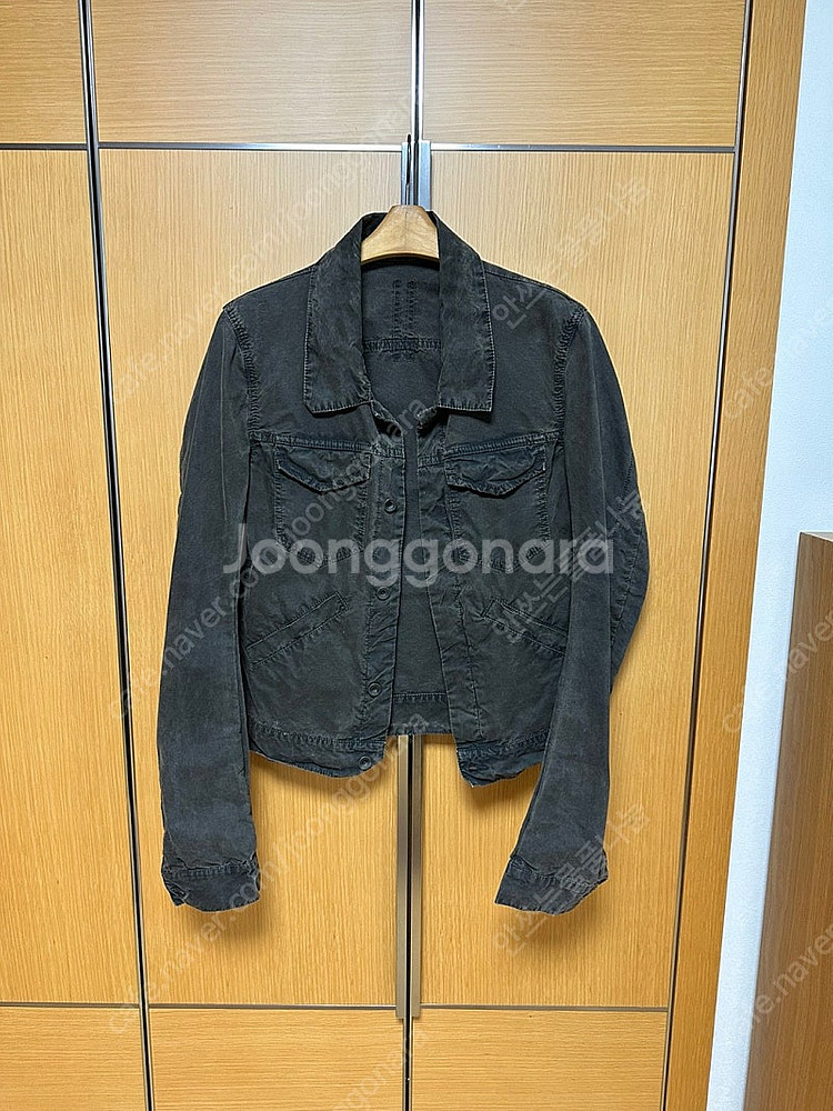 릭오웬스 Rick Owens 왁스 점퍼 오일워싱 자켓 ...--0