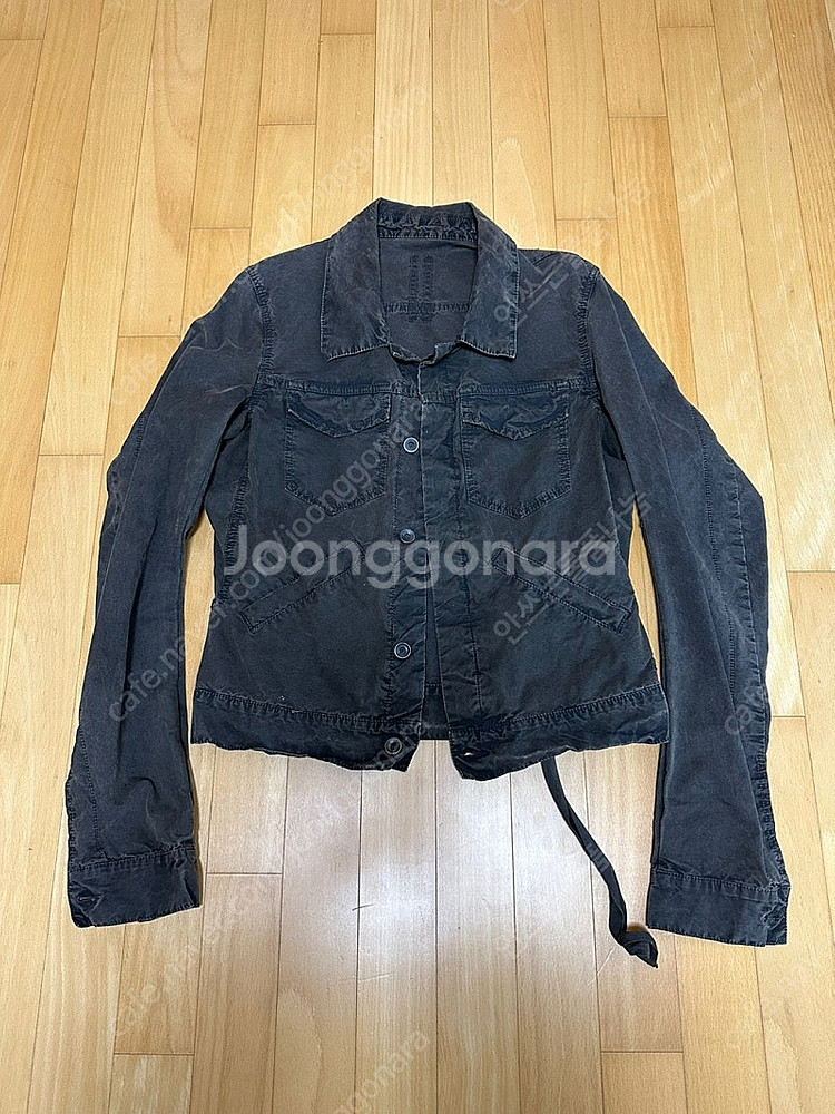 릭오웬스 Rick Owens 왁스 점퍼 오일워싱 자켓 ...--2