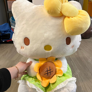 헬로키티 해바라기 특대형 인형 52cm(새상품) 39000원/무료배송