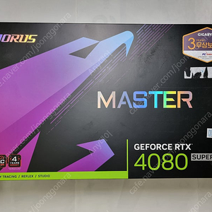 기가바이트 RTX 4080 어로스 마스터 슈퍼 판매