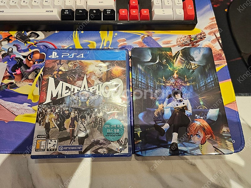 PS4 메타포리판타지오 미개봉 새제품+스틸북 팝니다--0