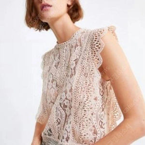 자라 레이스 블라우스 스몰