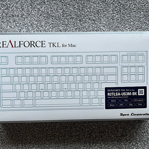 리얼포스TKL SA for Mac 키보드 판매합니다