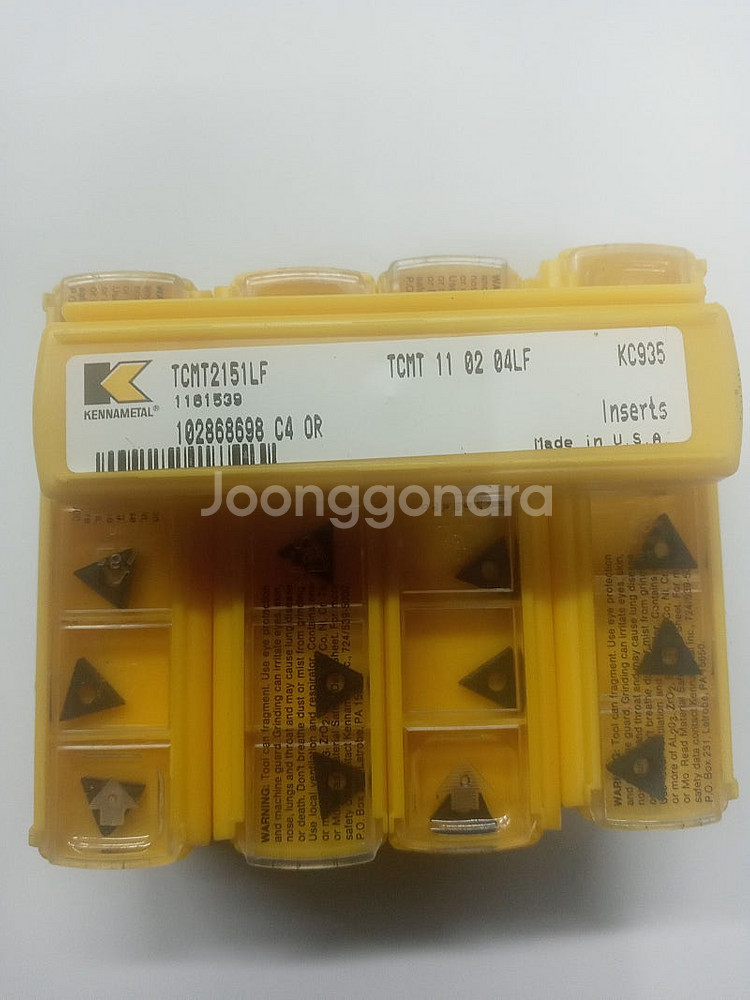 케나메탈 인서트 ( TCMT110204LF KC935 ...--0