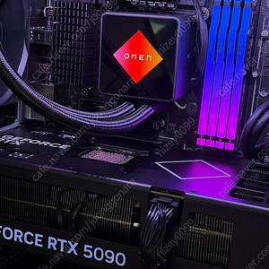 HP 2025 오멘 데스크탑 45L 코어Ultra9 인텔 15세대 지포스 RTX 5090 완본체