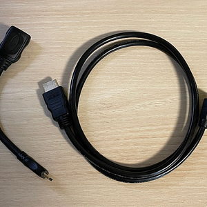 MINI HDMI 케이블 및 젠더