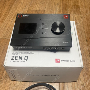 Antelope zen q 오디오 인터페이스 판매합니다.