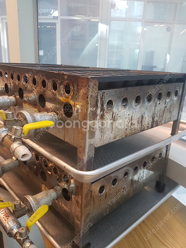 타코야끼 기계+판 3개--1