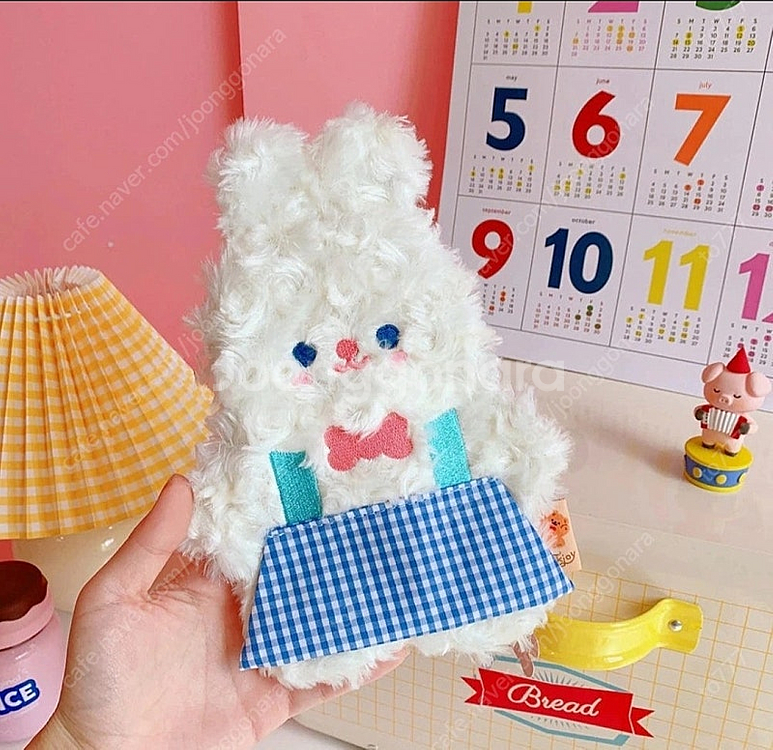 복실복실 토끼 파우치 토끼 필통--0