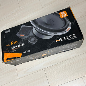 헤르츠 밀레 프로 스피커 새제품 HERTZ MPK165P3