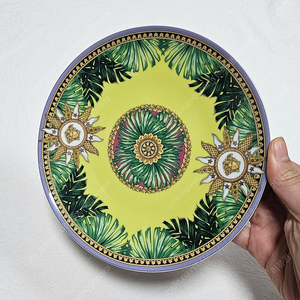 (새상품) 베르사체 애니멀리어 접시 /17cm