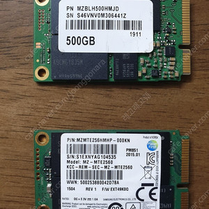 msata 및 SSD 판매합니다