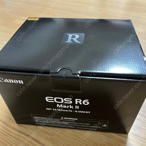 캐논 EOS R6 Mark II+RF 24-105mm F4 L IS USM 새상품