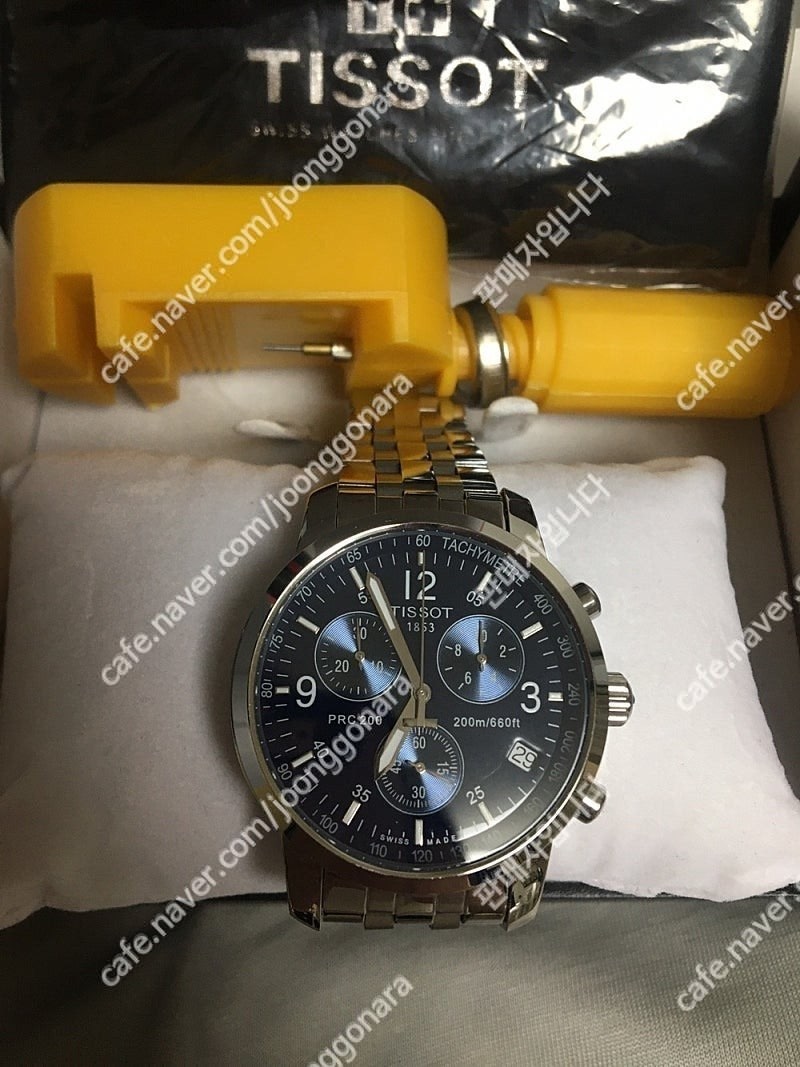 TISSOT 티쏘 시계 prc200 청판 판매합니다 (박스+공구O)