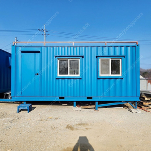 리모델링 중! 중고 농막 컨테이너 에어컨+화장실+싱크대+전기판넬난방 포함