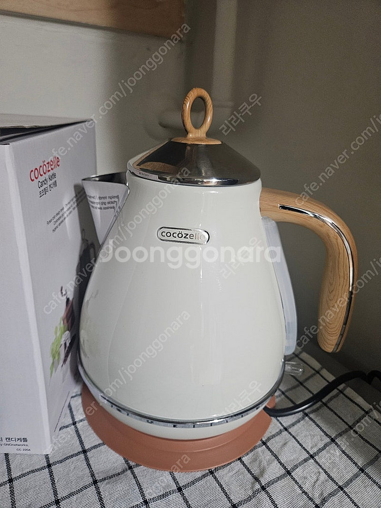 (새상품) 코코젤리 캔디케틀 전기포트 1.7L--1