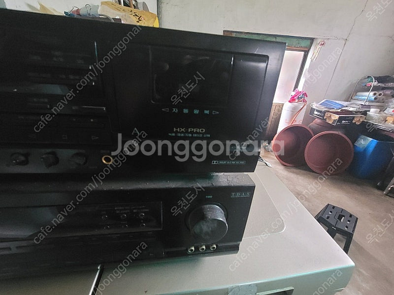 인켈 . 리시버앰프 rv-5020r , 더블 카세트데크...--1