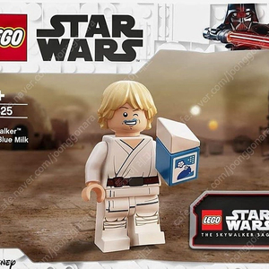 레고(LEGO) 스타워즈 프로모션 30708 밀리니엄 팔콘 폴리백, 5009394 장고펫의 스타쉽 열쇠고리, 5009394 렌티큘러 코인, 30625 스카이워커 사가 루크 블루 밀