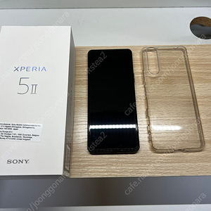 엑스페리아 5 ii(마크2) 블랙 256gb 판매합니다