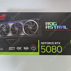 RTX 5080 ASTRAL 판매 합니다.