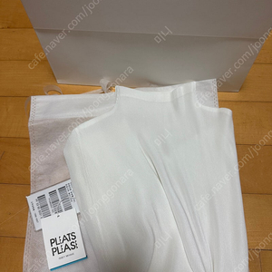 플리츠플리즈 화이트 미스트3사이즈 새상품