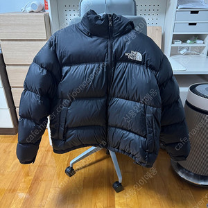 노스페이스 1996 에코 눕시 자켓 블랙 패딩 (3XL)
