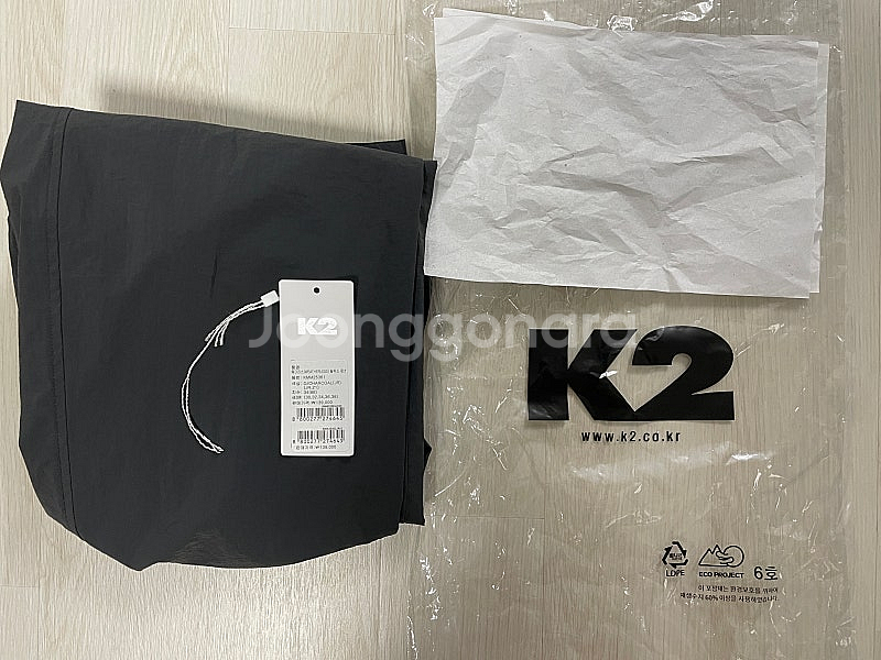 K2 남성 웨더리스 릴렉스 팬츠 차콜 86(33~34)--4