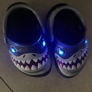 크록스 키즈 /led 신발 /크록스 c6