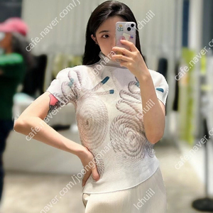 이세이미야케 미 로프 탑,플리츠플리즈 씨커팬츠 ~