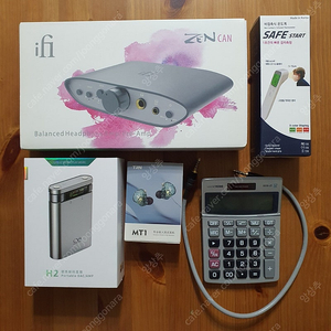 샨링 H2, ifi 젠캔, iPower 5v, 4.4 to 4.4 카나레 케이블, TRN MT1(+ α) DAC, 프리/헤드폰앰프 일괄 판매합니다