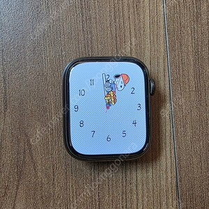 애플워치7 45mm 셀룰러 스텐 그라파이트