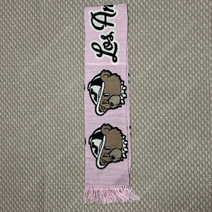 (OS) 조이리치 Joyrich 곰돌이 머플러 핑크