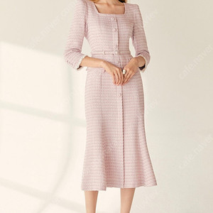 가격인하)브라이드앤유Melissa square neck dress 2사이즈