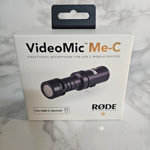 새상품- Rode VideoMic Me-C 마이크