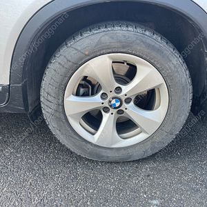 BMW F25 X3용 순정 바람개비휠 & 타이어 세트 (크루젠 프리미엄 245 55R 17)