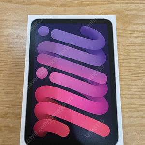 아이패드미니7퍼플128gb wifi미개봉새상품판매합니다