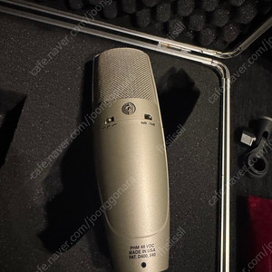 슈어 shure ksm-32 콘덴서 마이크 판매합니다 !
