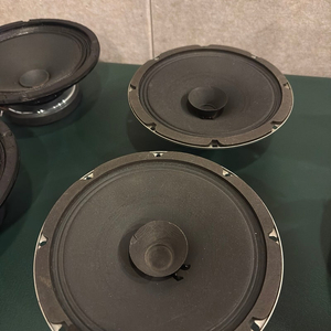 8인치 6옴 풀레인지 스피커 유닛 2조 판매합니다 !