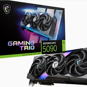 지포스 RTX 5090 게이밍 트리오 OC D7 32GB 트라이프로져4 (미개봉)